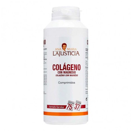 ANA Mº LA JUSTICIA COLAGENO CON MAGNESIO FORMATO FAMILIAR 450 COMP