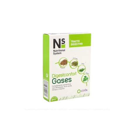 NS DIGESTCONFORT GASES 60 COMPRIMIDOS