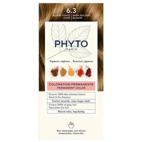 PHYTO COLOR 6.3 RUBIO OSCURO DORADO