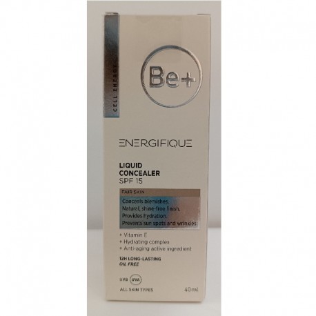 BE ENERGIFIQUE MAQUILLAJE FLUIDO CORRECTOR PIEL CLARA SPF 201 TUBO 40 ml