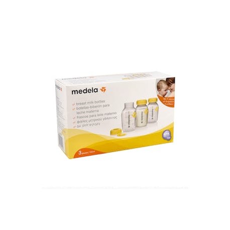 MEDELA 3 BOTELLAS BIBE MATERNA