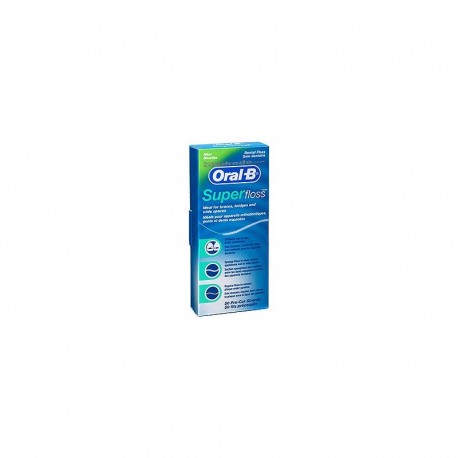 ORAL B SUPER FLOSS 50 UI HILO