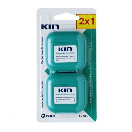 KIN DUPLO SEDA DENTAL MENTOLADA
