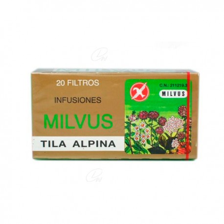 MILVUS TILA ALPINA 20 FILTROS