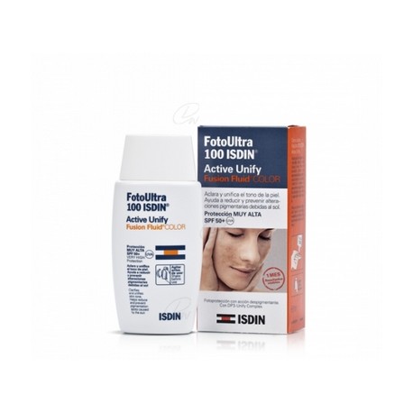 ISDIN FOTOULTRA 100 ACTIVE UNIFY FUSION FLUID;;50 ML